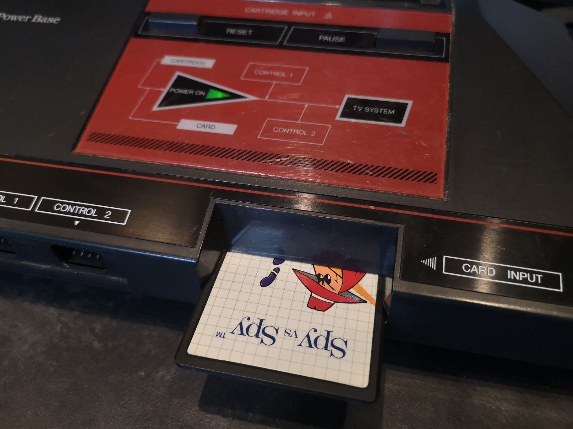 Spy vs Spy SEGA CARD Master System gra ANG (rzadkość na rynku)