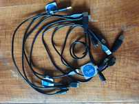 Kable micro USB-B  - zestaw 10 sztuk