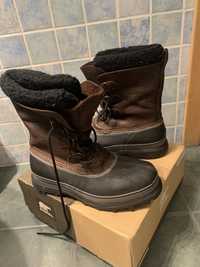 Buty zimowe Sorel 45 CARIBOU skorzane roz 45 1/3 do -40