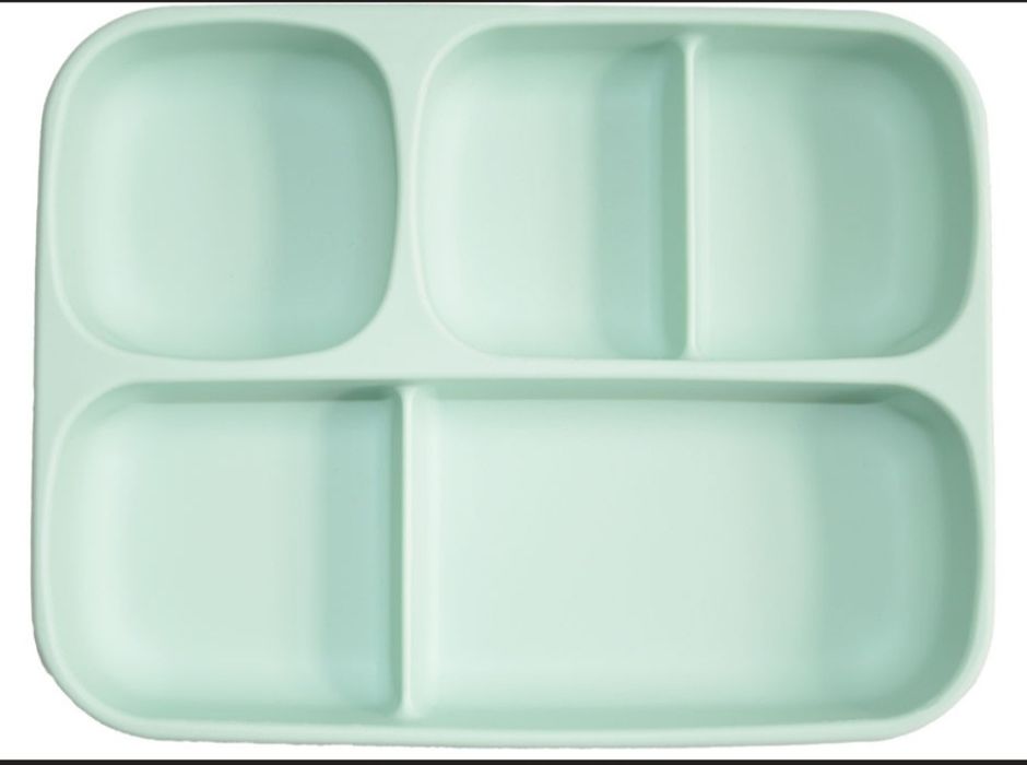 Дитяча силіконова тарілка з присоскою