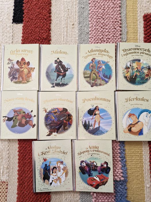 Disney Złota Kolekcja Bajek t. 80-89 plus 61-69