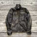 Кожаная куртка Gipsy Black Rock Grunge Biker Racer Leather Jacket