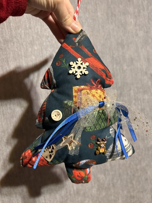 Ялинка декор новорічний різдво миколай подарунок