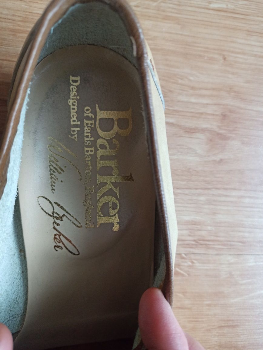 Buty Barker ze skóry