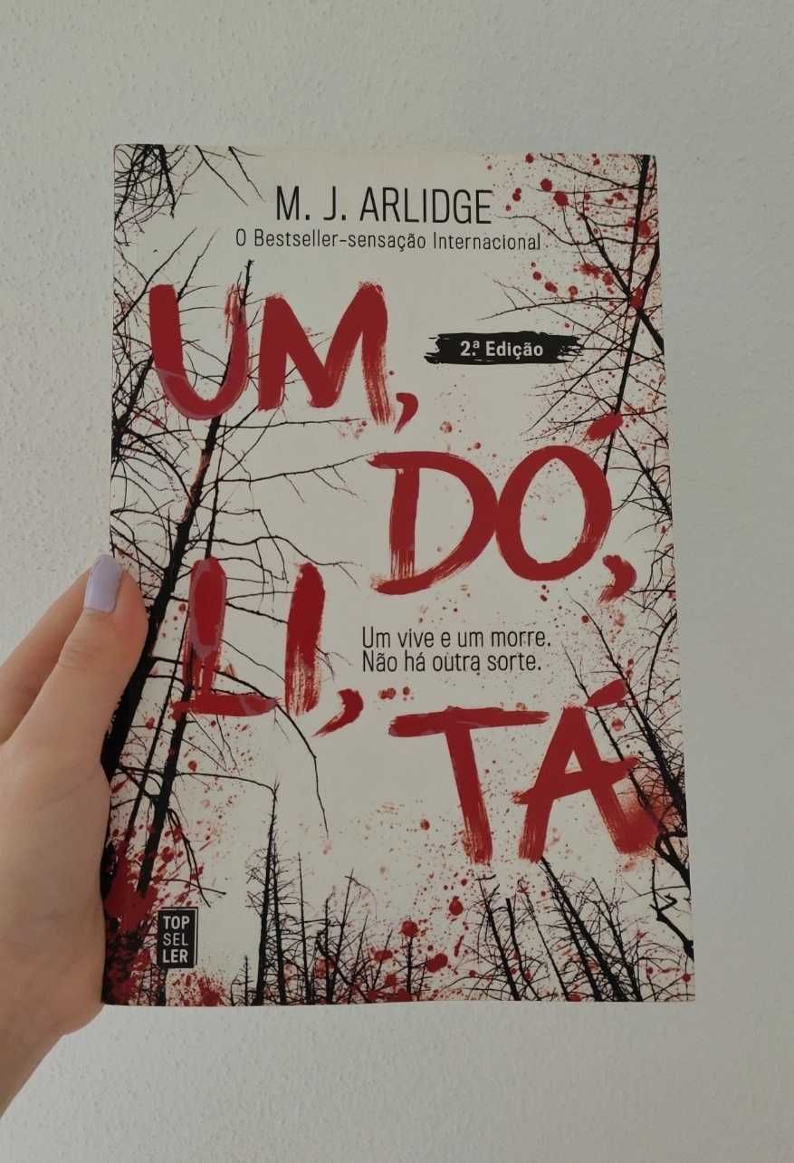 Livro Um, dó, li, tá de M.J. Arlidge