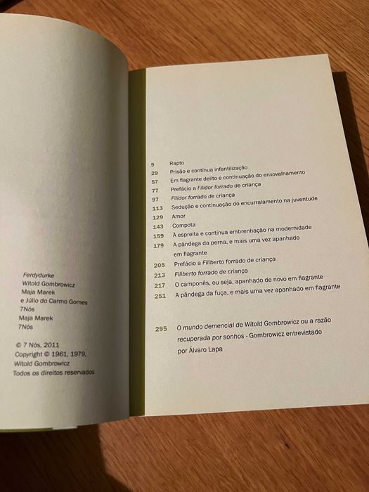 FERDYDURKE     Witold Gombrowicz