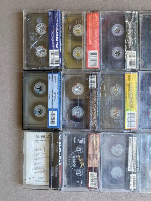 Аудіокасети реп, хіп-хоп Децл, Prodigy, Onyx, Каста, ТНМК, Bad Balance