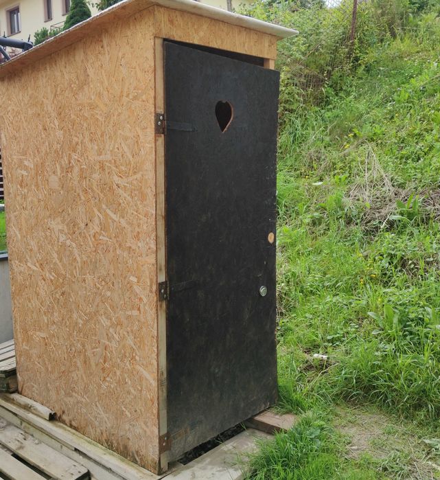 Toaleta budowlana wc