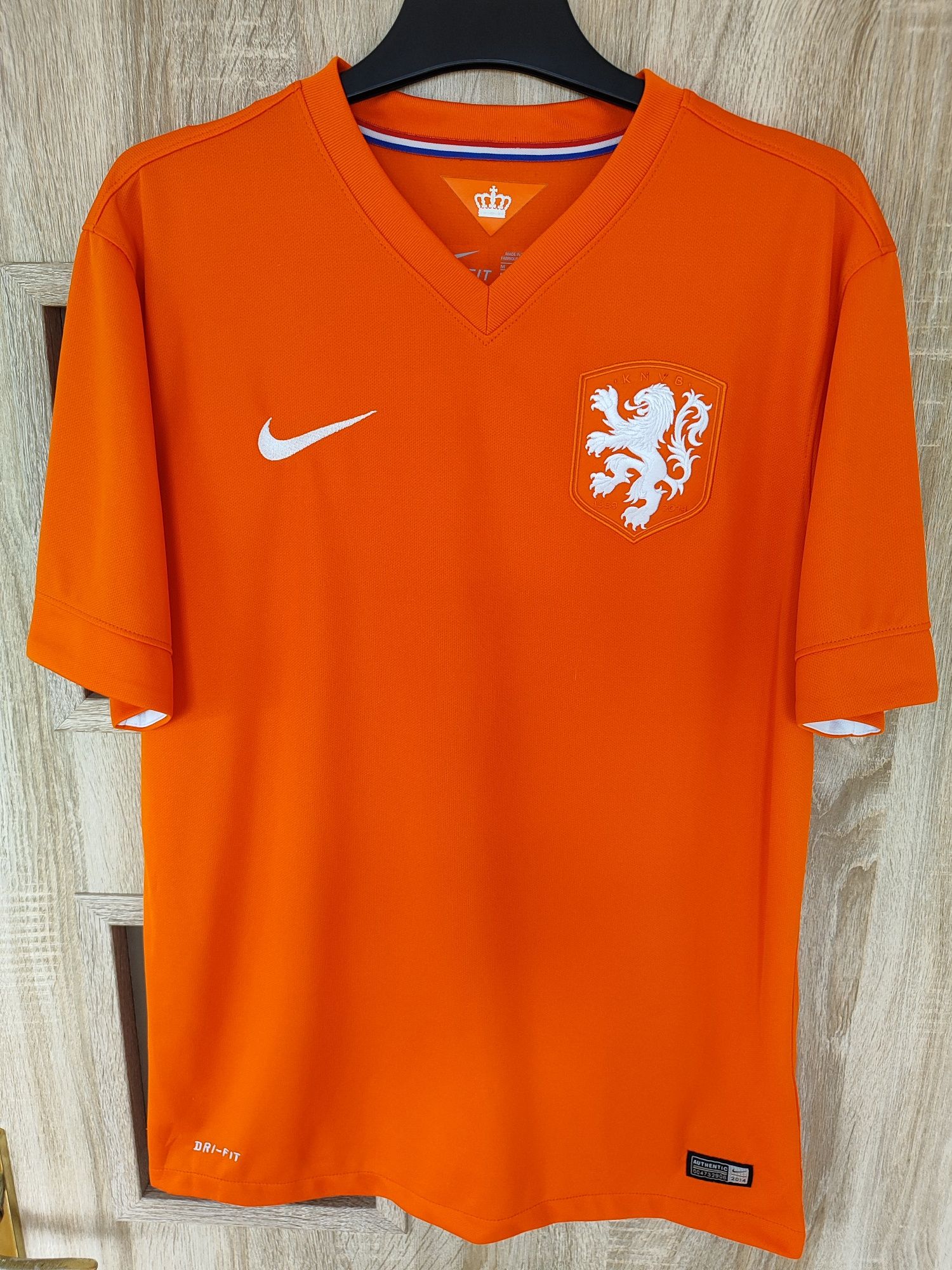 Koszulka piłkarska Nike Reprezentacja Holandia 2014/15 M #9 van Persie