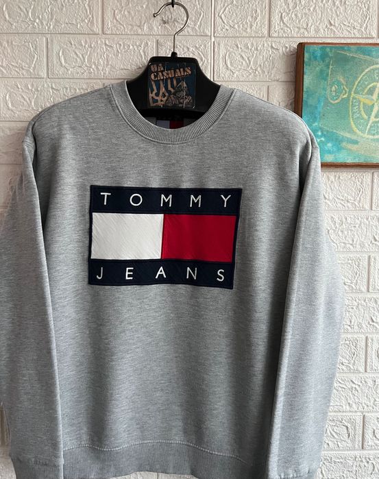 Світшот Tommy Hilfiger Big Logo з великим логотипом рL