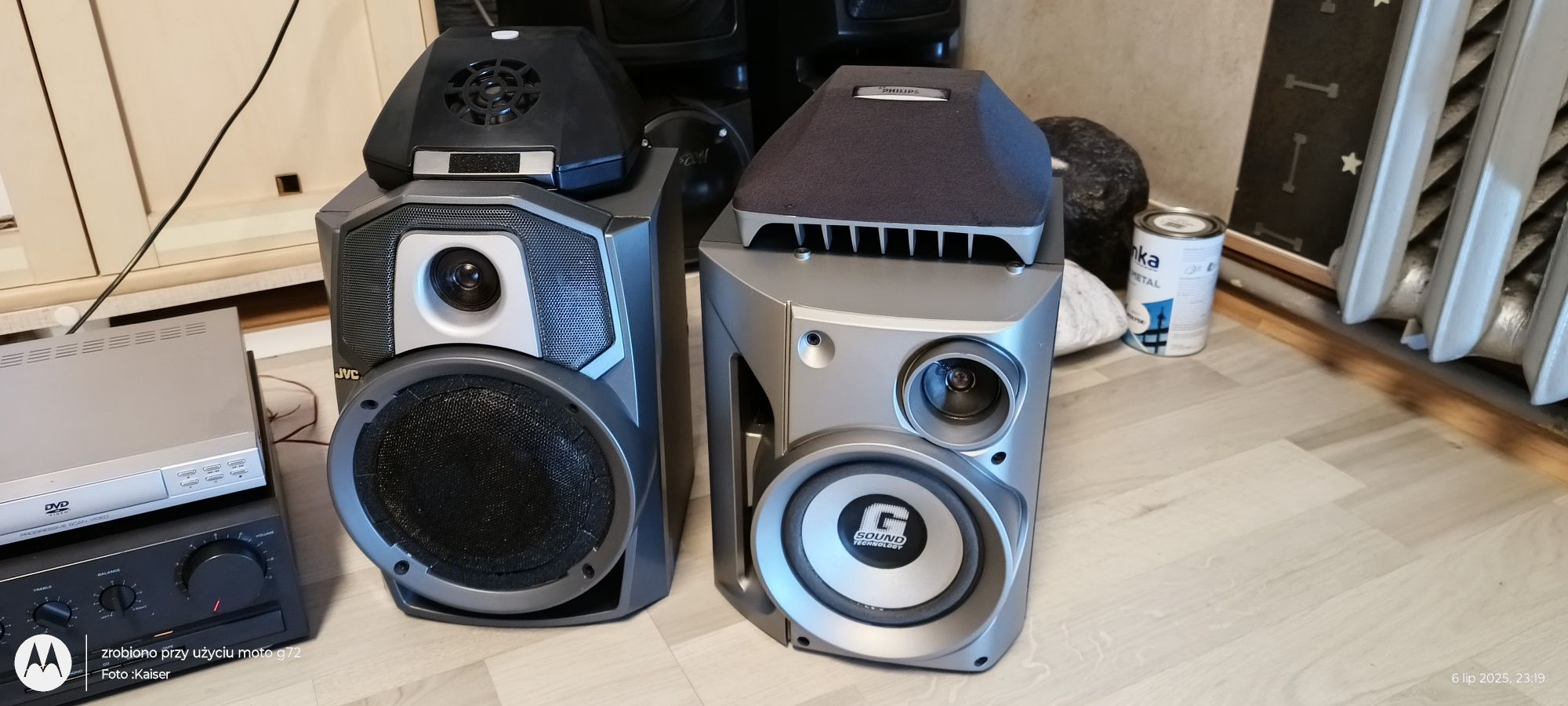 Wzmacniacz stereo Grundig V 101 A dvd,CD, mp3 zestaw głośników
