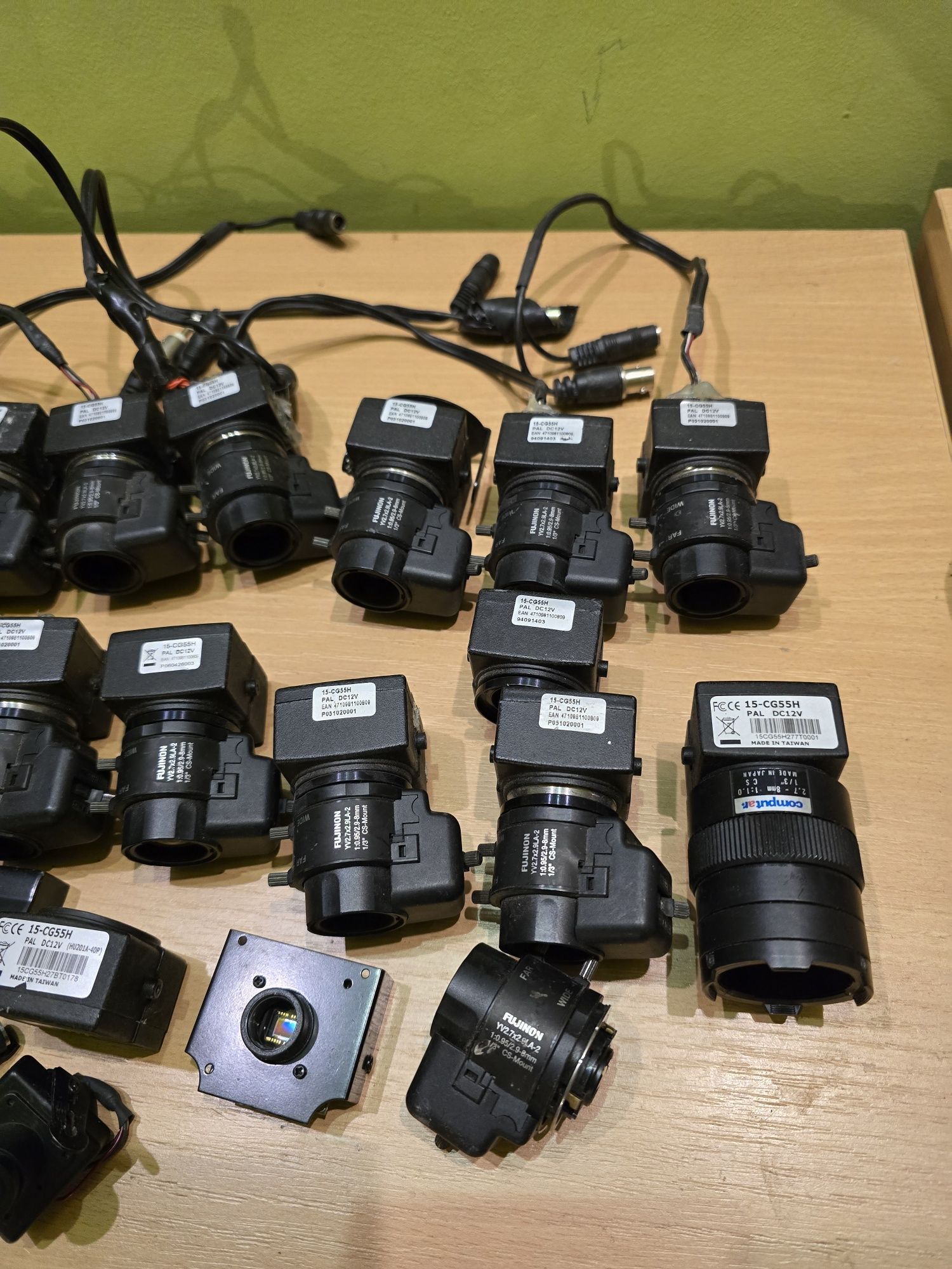 Kamery analogowe CCTV różne Kamery I obiektywy  MIX