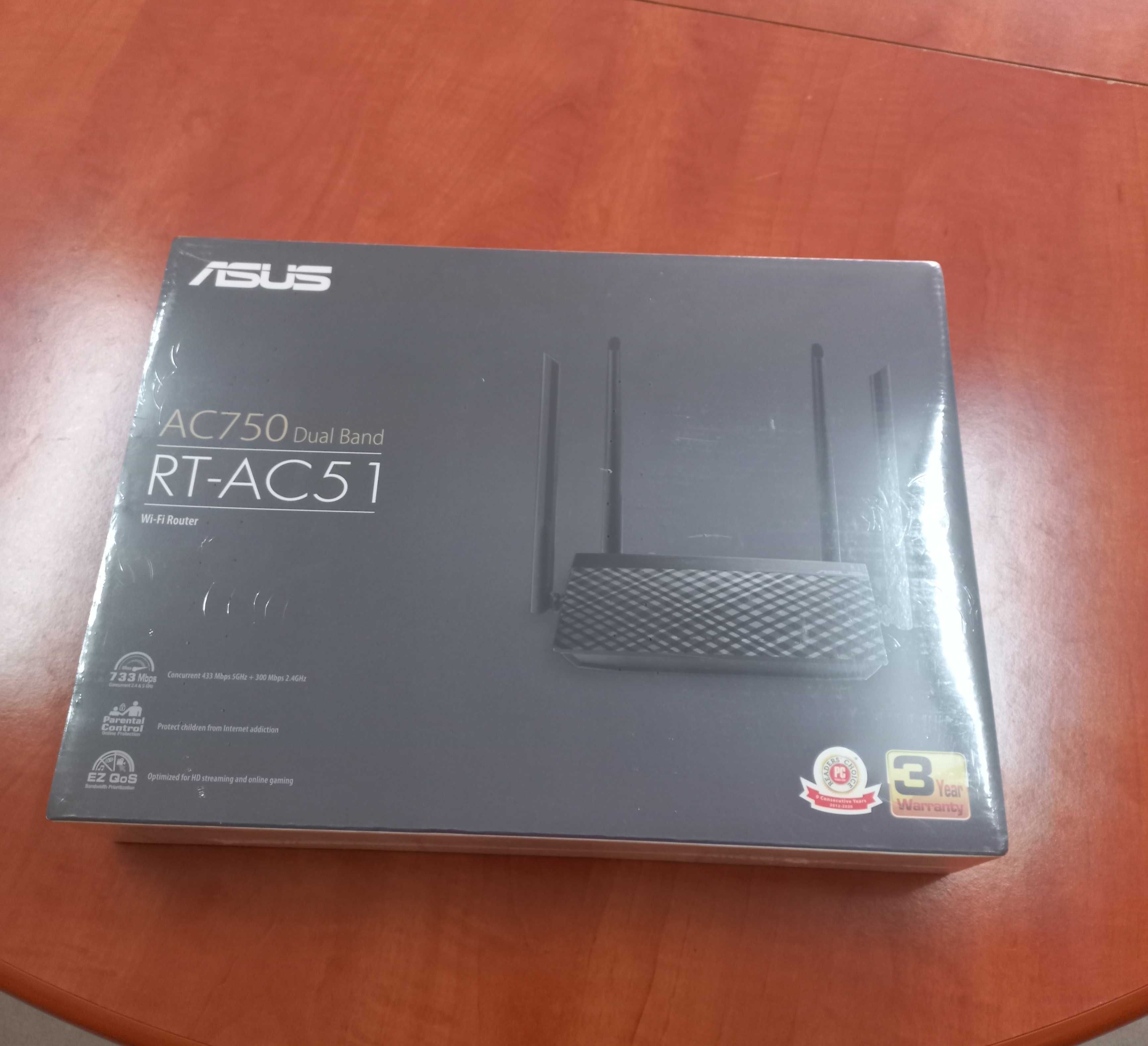 ASUS - RT-AC51 Wireless-AC750 Dual-Band Router