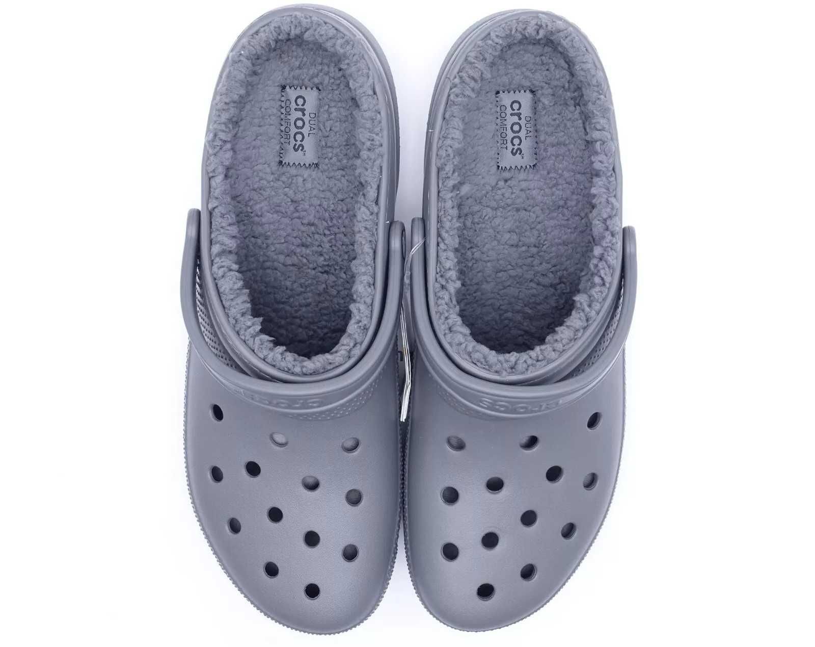 Crocs Klapki ocieplane CROCS LINED CLOG 203591 roz.48-49