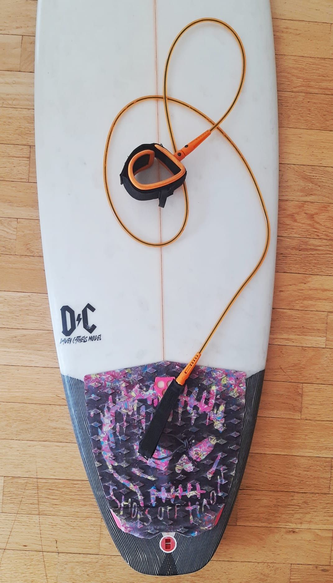 Prancha surf Warner Davey Cathels 5.8