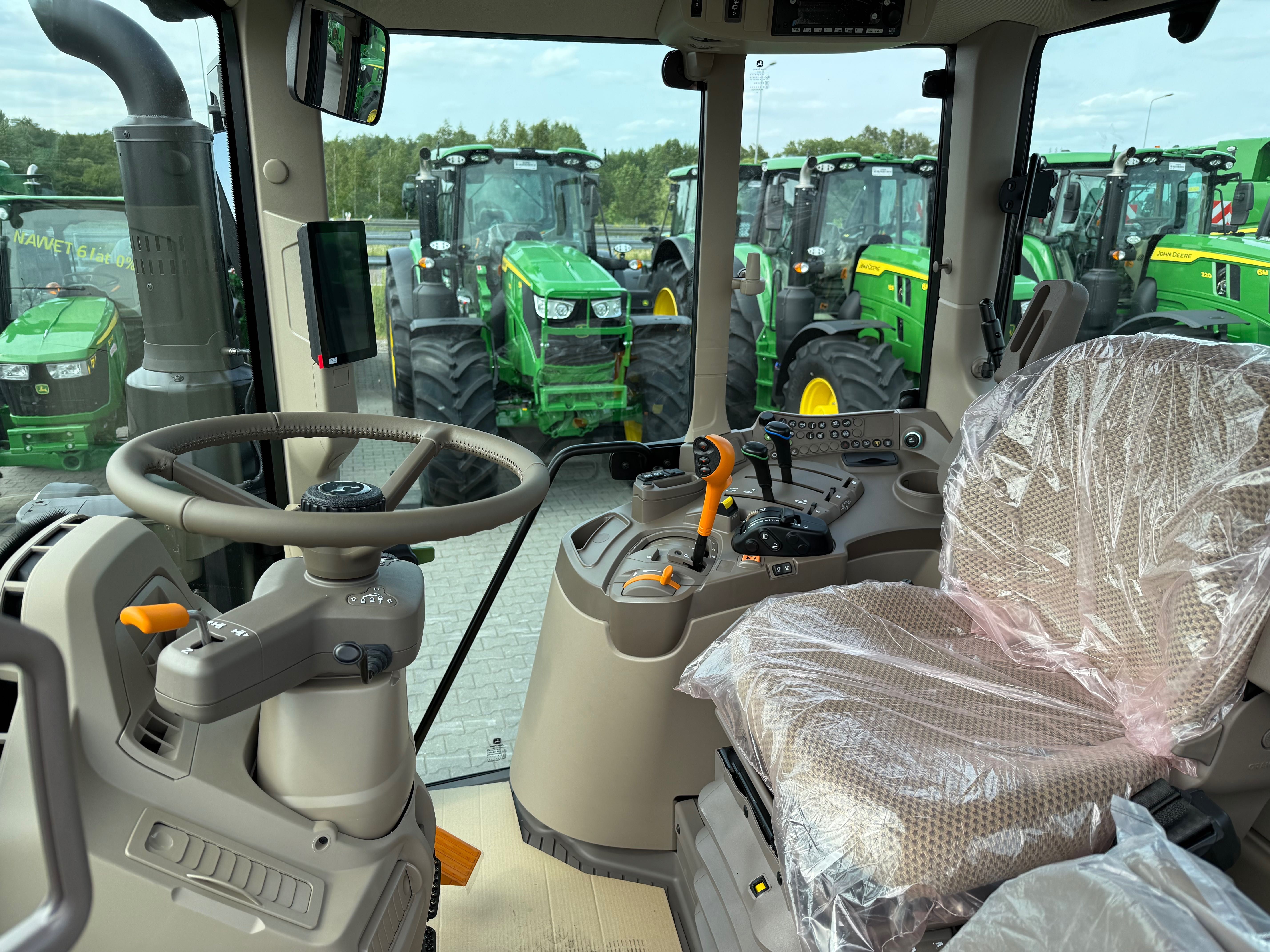 Wynajem*wypożyczenie NOWEGO ciągnika JOHN DEERE 6M 125 !