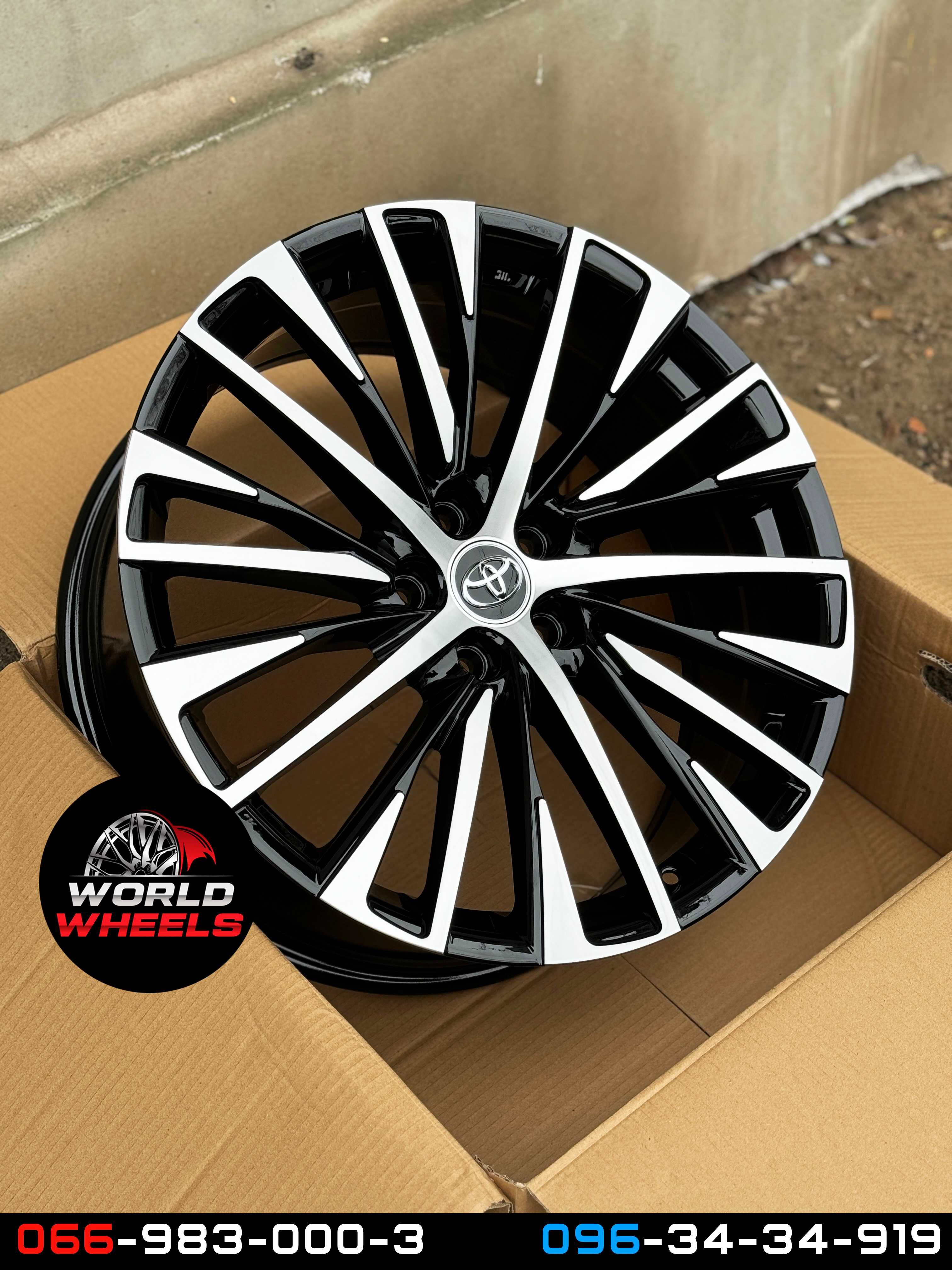 Диски R19 R20 5x114.3 Toyota Highlander BZ4X RAV4 Lexus RC RX NX