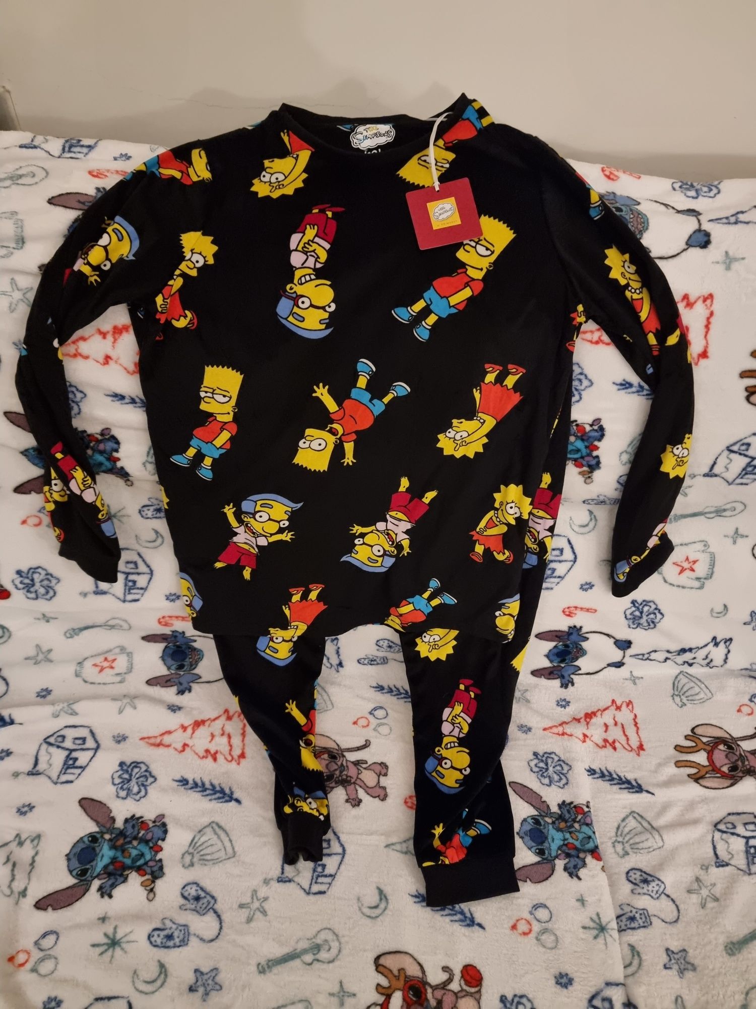 Pijama preto de mulher - The Simpsons (novo)