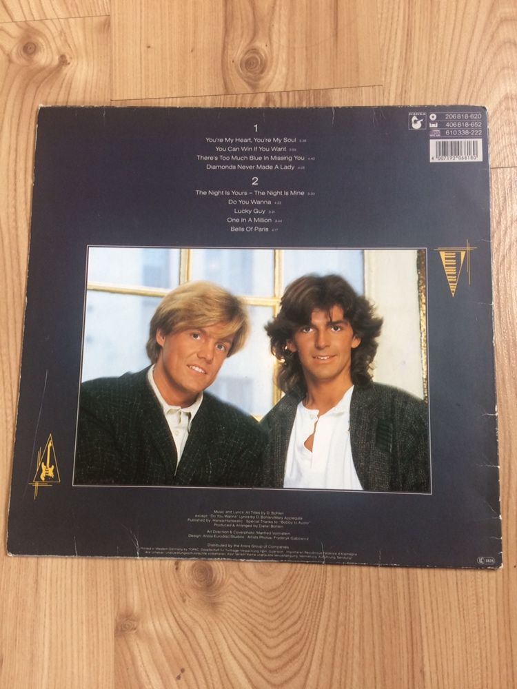 Modern Talking pierwszy album The first album kolekcjonerska winyl