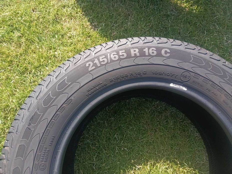 opony 215/65/16C Continental Vanco 2 sztuki 9mm