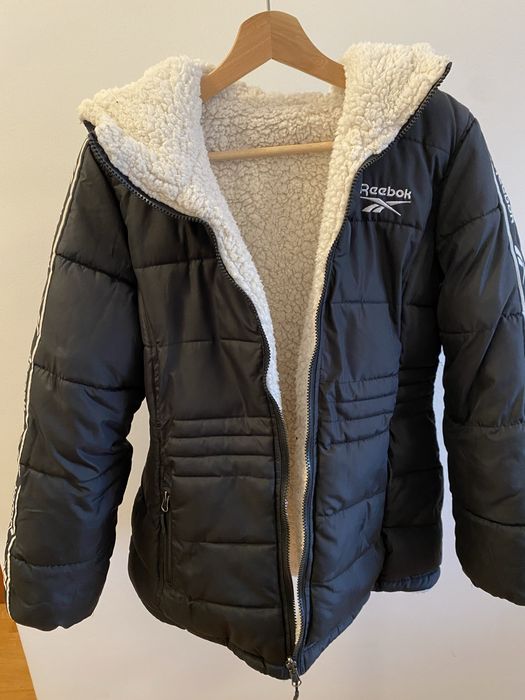 Jaqueta Puffer Reebok - Dupla Face