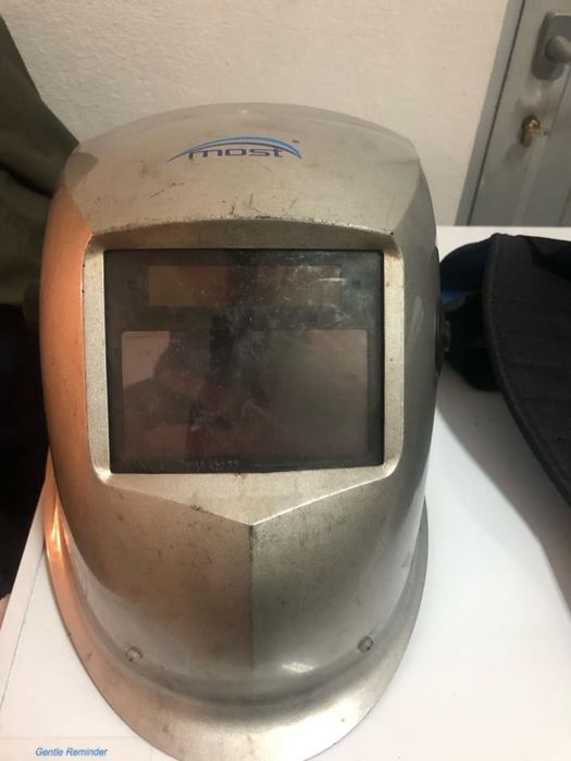 Mascara de soldar ventilada
