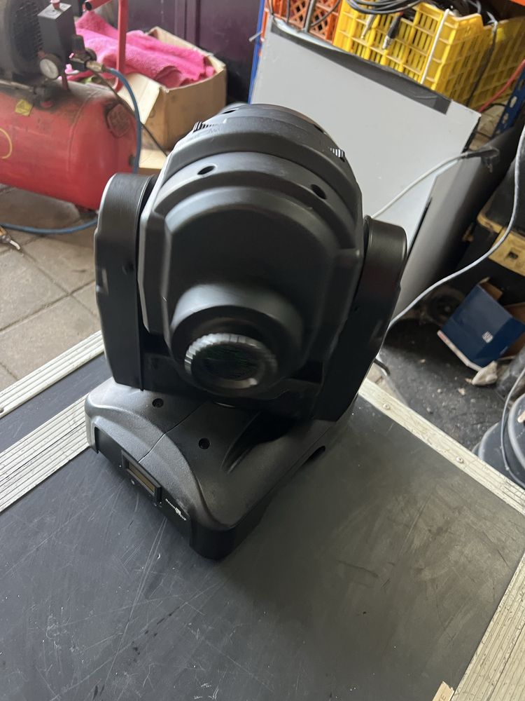 Case com 2 moving head spot led