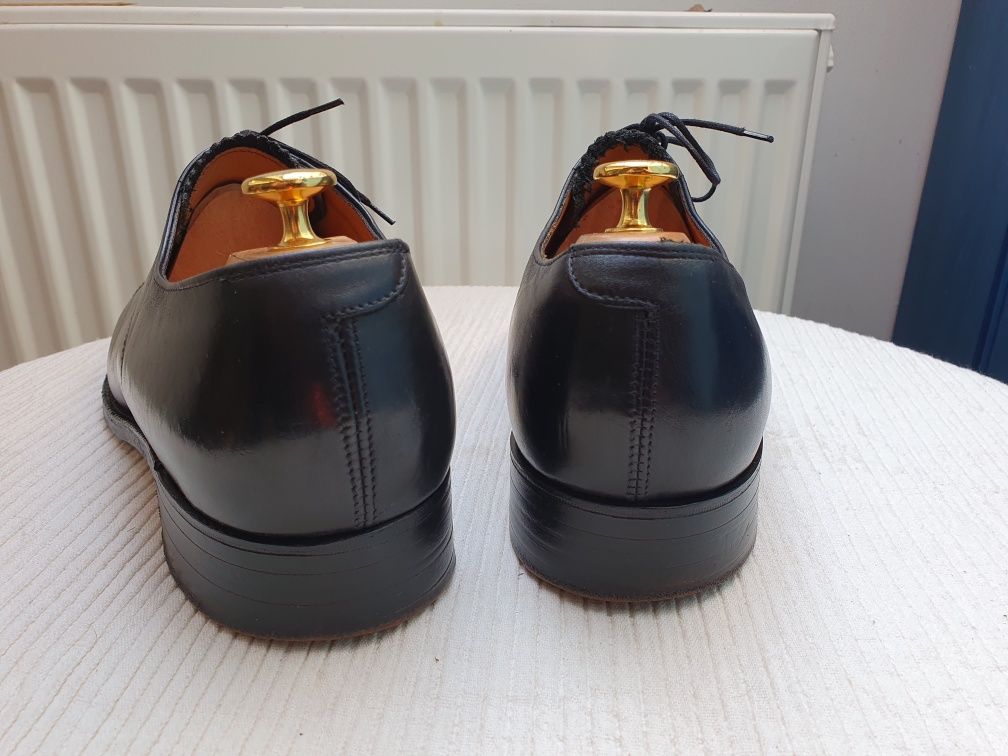 Angielskie oxfordy wiedenki cap-toe roz. 10/44.5