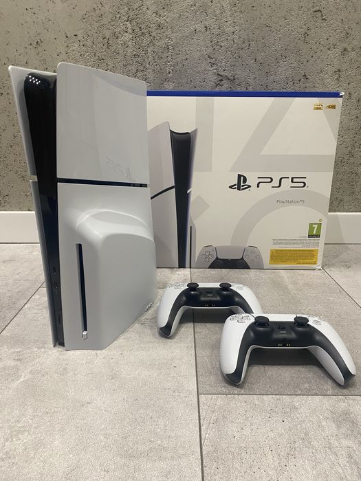 NOWA konsola PS5 Slim 1TB SSD z napędem Blu-ray PlayStation 5! Okazja!