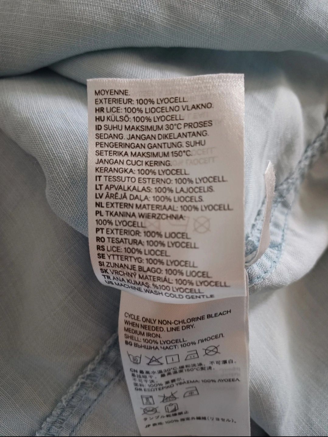 Niebieska koszula H&M