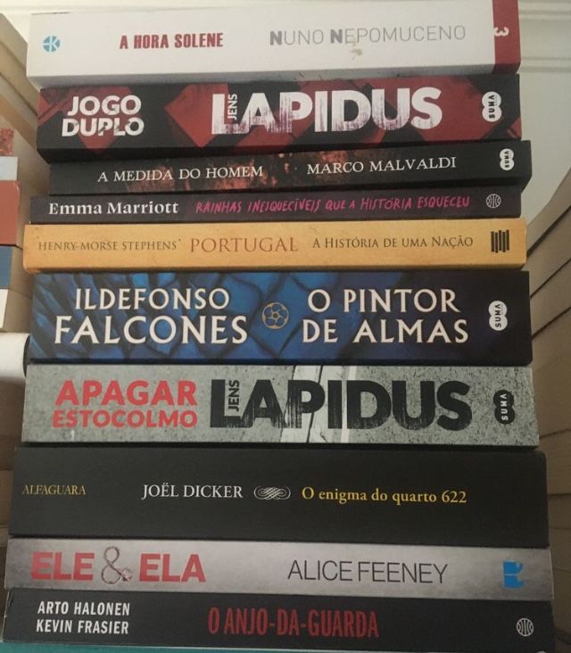 + de 80 Livros de ficção e não-ficção (novos/nunca lidos)