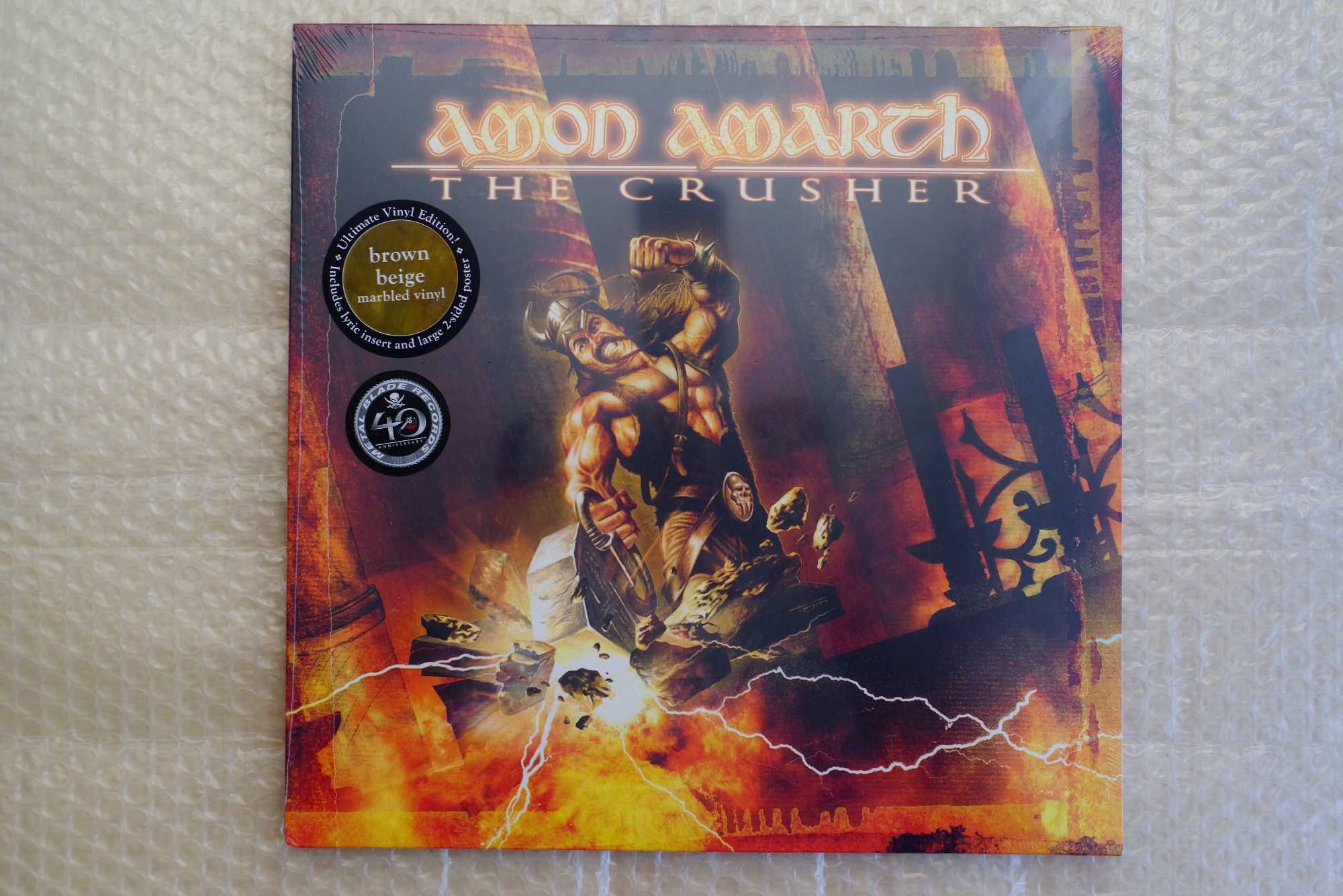 Amon Amarth "The Crusher". KOLOROWY WINYL + poster