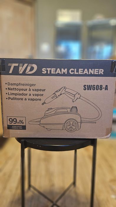 Myjka Parowa TVD + akcesoria w zestawie. Parownica.