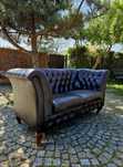 Skórzana sofa Chesterfield