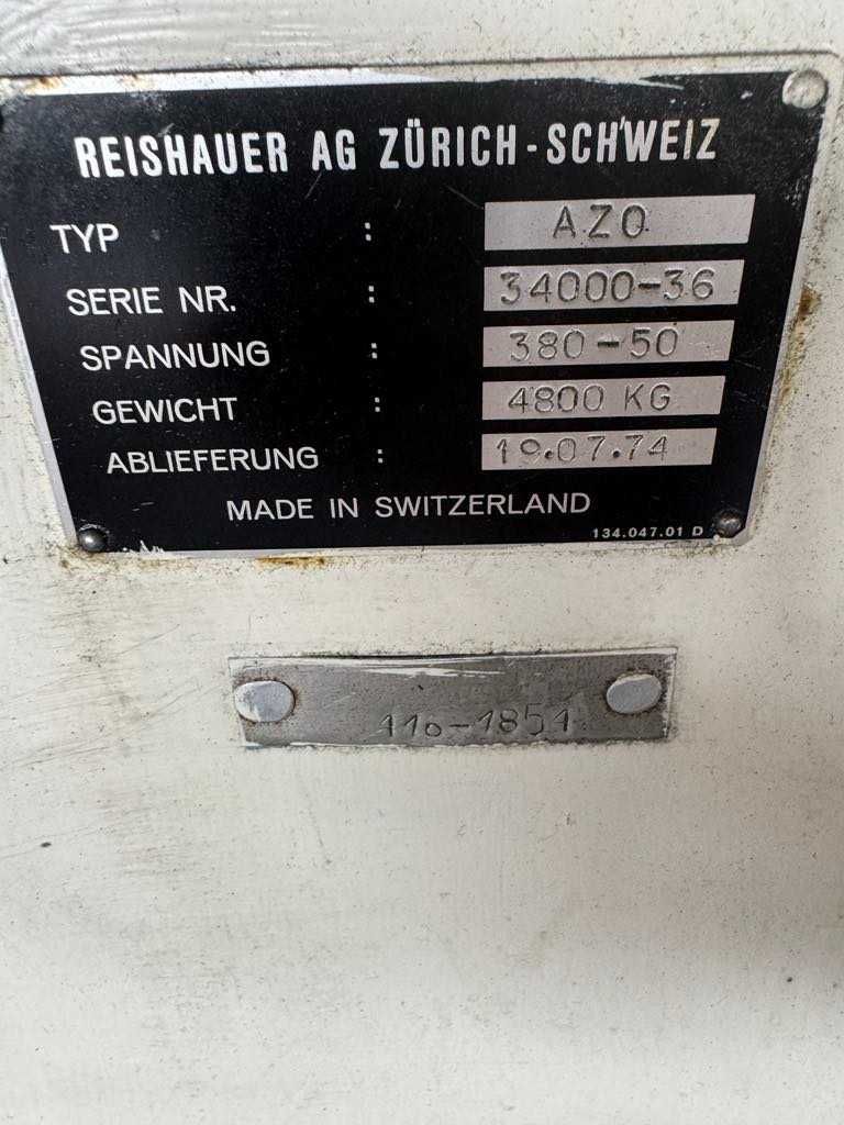 szlifierka do kół zębatych Reishauer