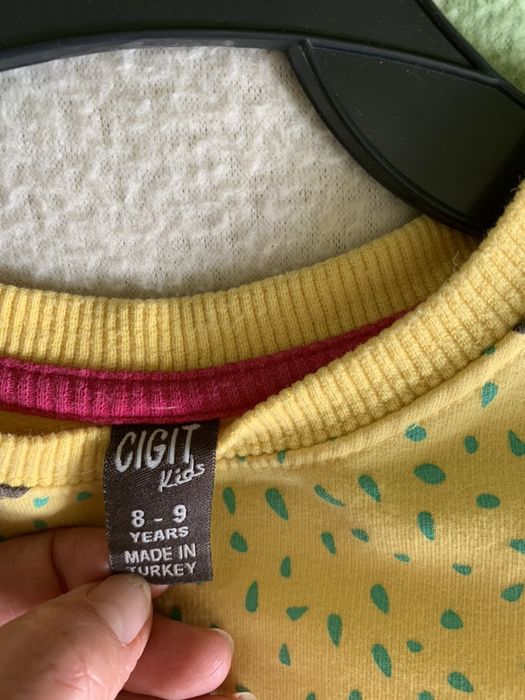 Утепленный джемпер с начесом фирмы «Сigit»