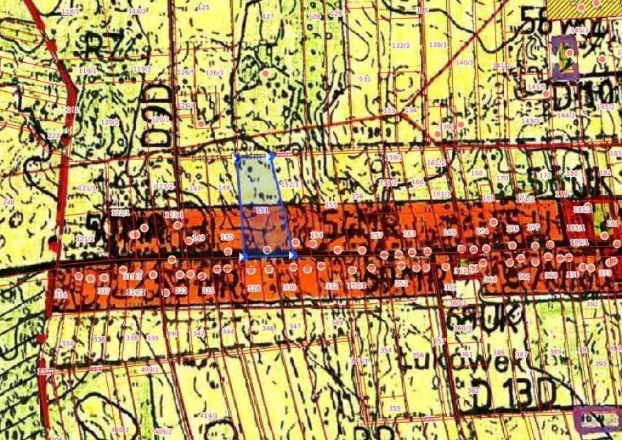 Działka budowalno-rolna Łukówek 1,48ha