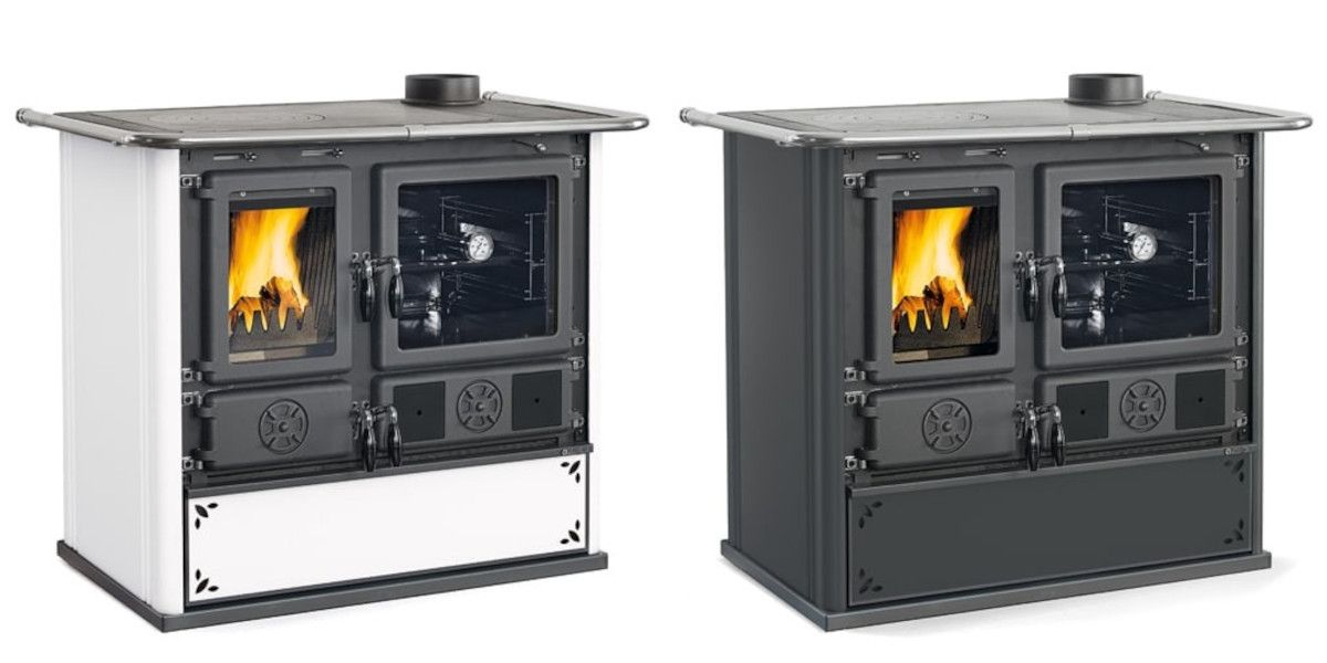 Piec kuchenny La Nordica Rosa 5.0 - Steel 8,8 kW