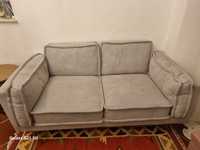 Sofa cinza 2 lugares