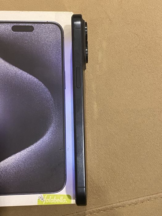 Apple iPhone Pro Max 15 256GB Azul Titânio Muito Bom Estado Original