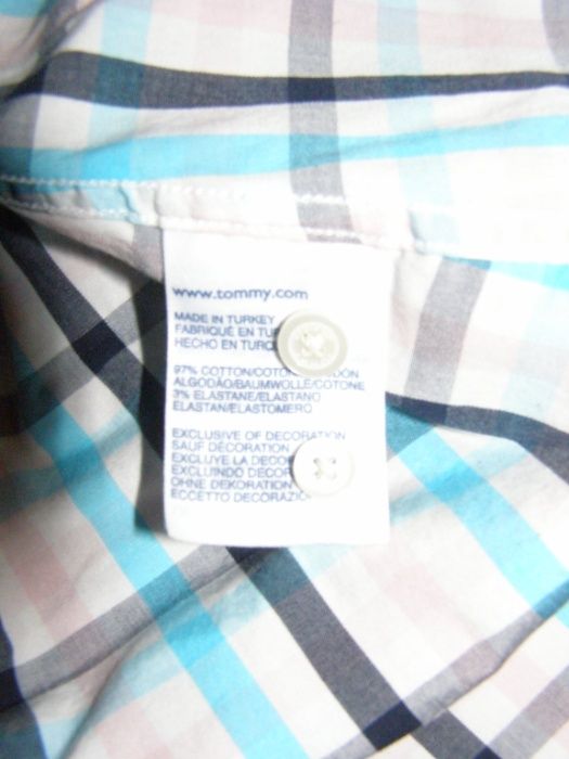Жіноча сорочка рубашка Tommy Hilfiger оригінал з коротким рукавом