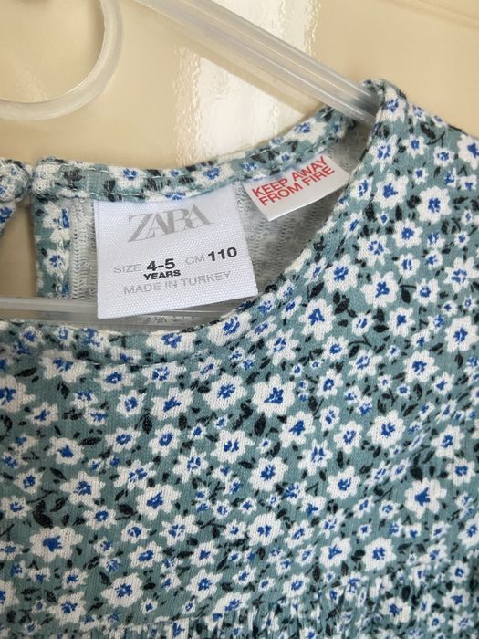 Сукня, плаття, Zara, 110 см, 4-5 років