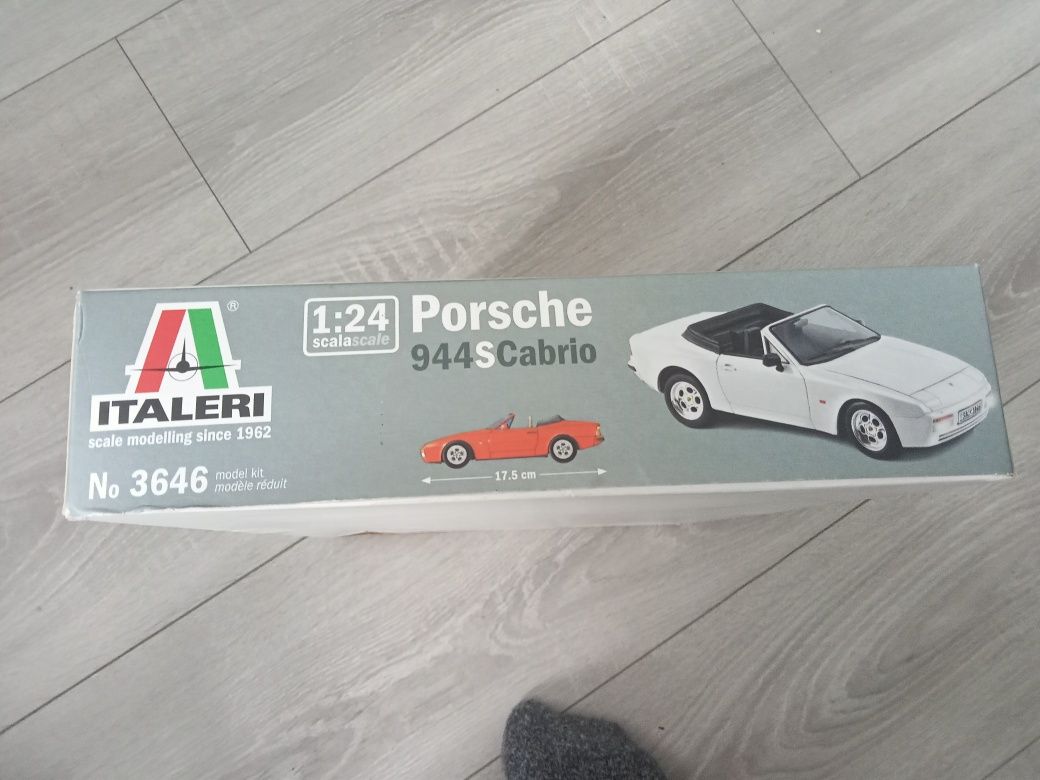 Model Porsche 944 S Cabrio - ITALERI 1:24 - UNIKAT MODEL