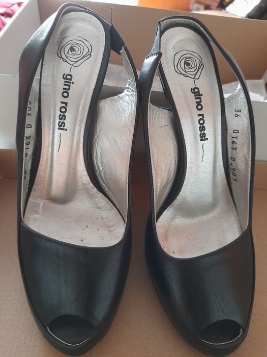 Buty letnie skóra naturalna gino rossi roz 36