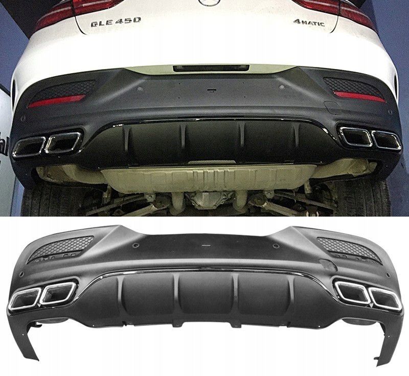 Обвес бампер передний насадки Mercedes Benz W292 C292 GLE coupe 63 amg