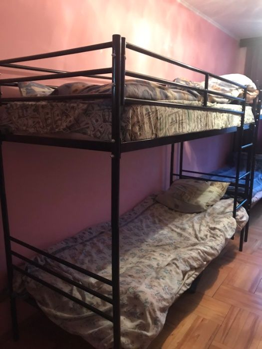 Ліжко металеве 2*0,8 м ( 1-ярус та 2-яруса)