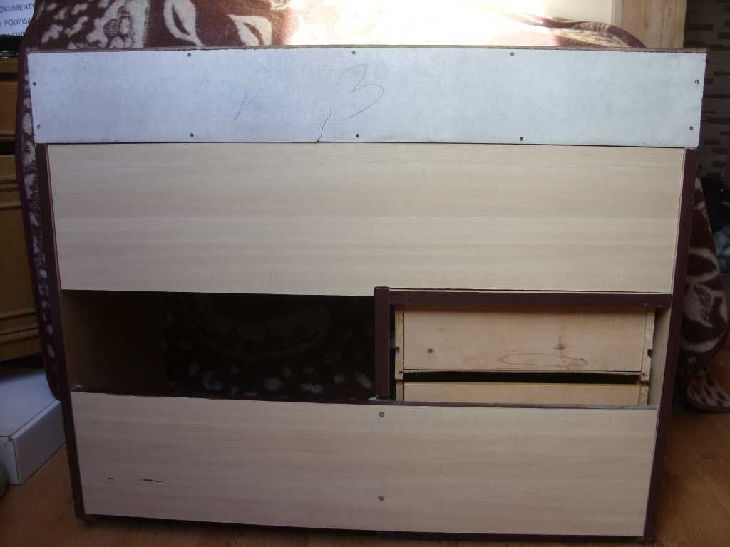 Solidne biurko drewniane do warsztatu. 100x52cm blat