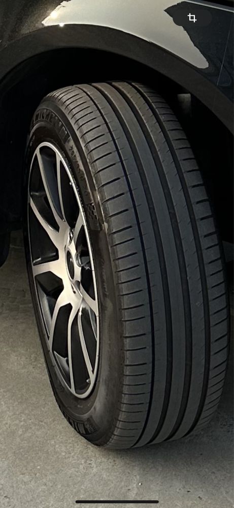 Колеса RANGE ROVER, гума MICHELIN pilot sport 266/55/r20