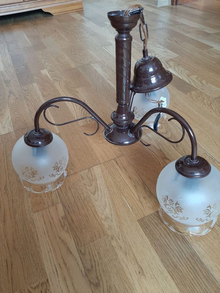 Lampa Wisząca 3 Klosze