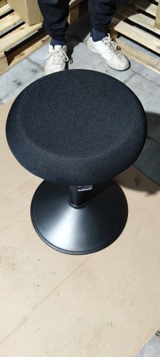 Backerz Ergonomiczny stołek biurowy do biura, z regulacją wysokości,